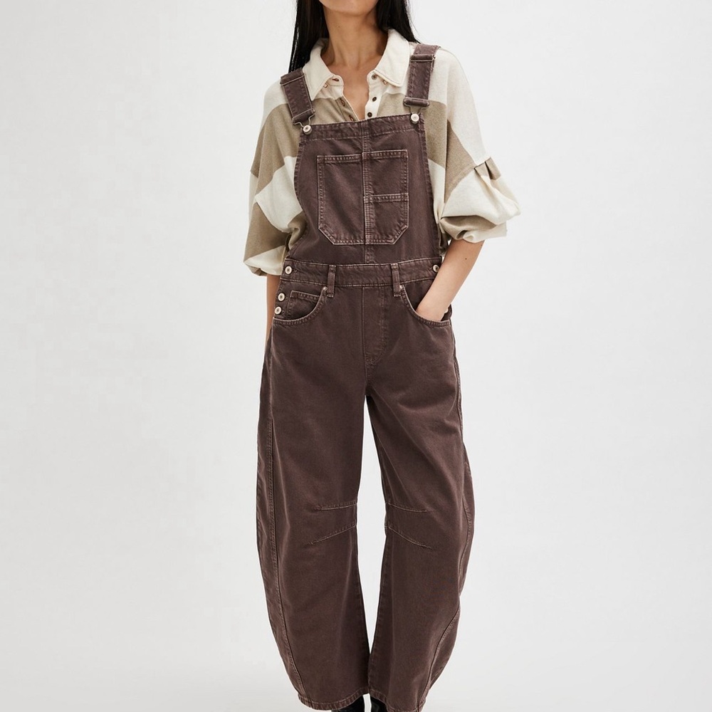 We The Free Barrel Overalls